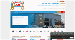 Desktop Screenshot of desguacesgil.com